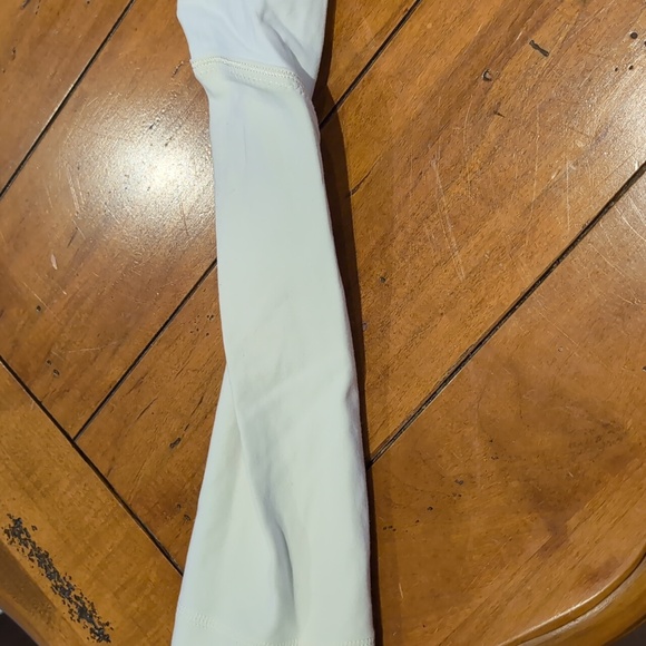 White Lululemon Size 6 Zipper Jacket - Picture 6 of 7